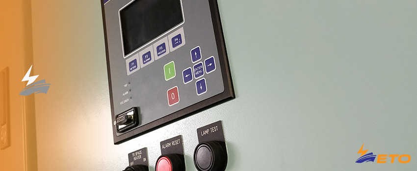 Power stabilization on ship 3-phase generators